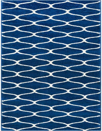 Detail image of 2' x 10' Trellis Frieze Runner Rug