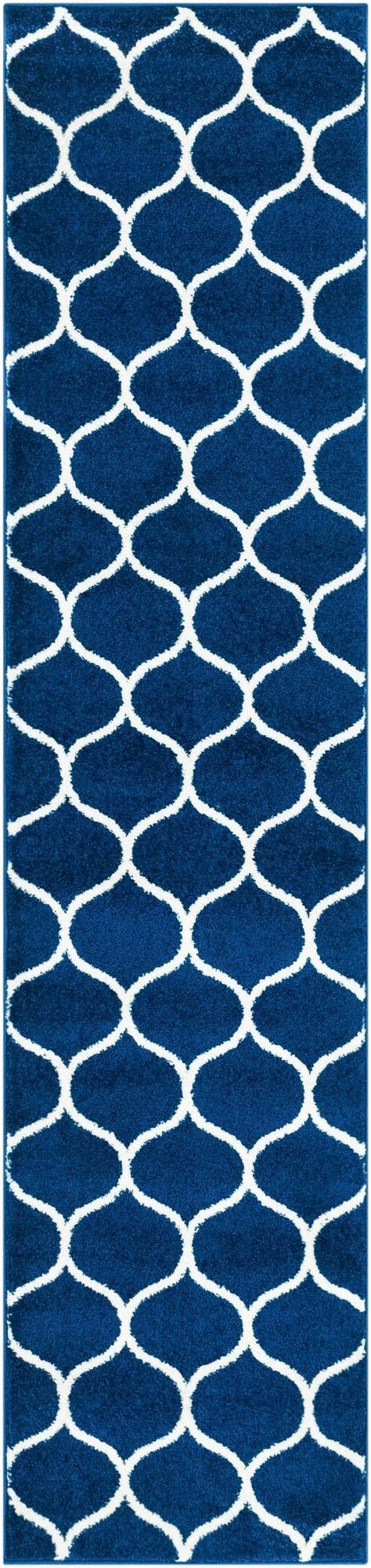 Primary image 2' x 8' 8 Trellis Frieze Runner Rug