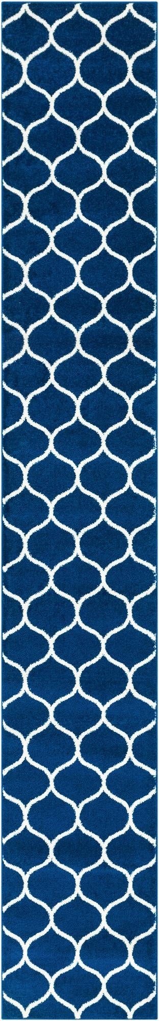 Primary image 2' x 13' Trellis Frieze Runner Rug