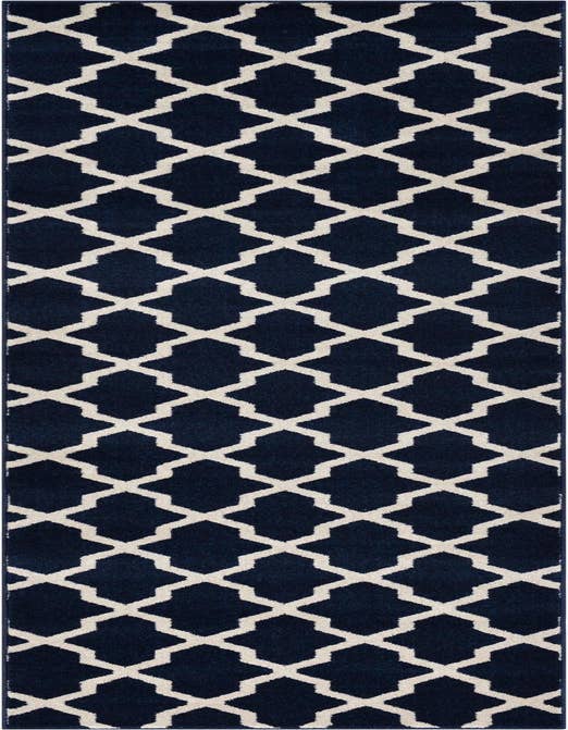 Detail image of 2' 7 x 10' Trellis Runner Rug
