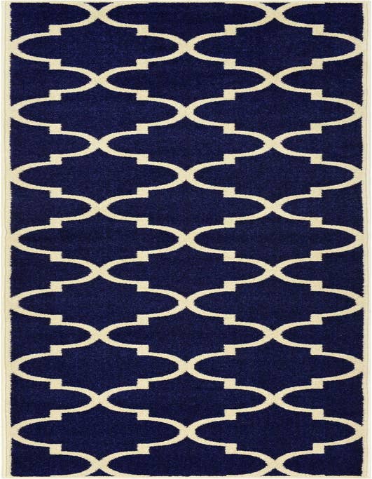 Detail image of 2' 7 x 10' Trellis Runner Rug
