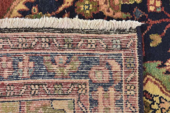 3' 7 x 9' 9 Hand Knotted Tuiserkan Persian Wool Runner Rug
