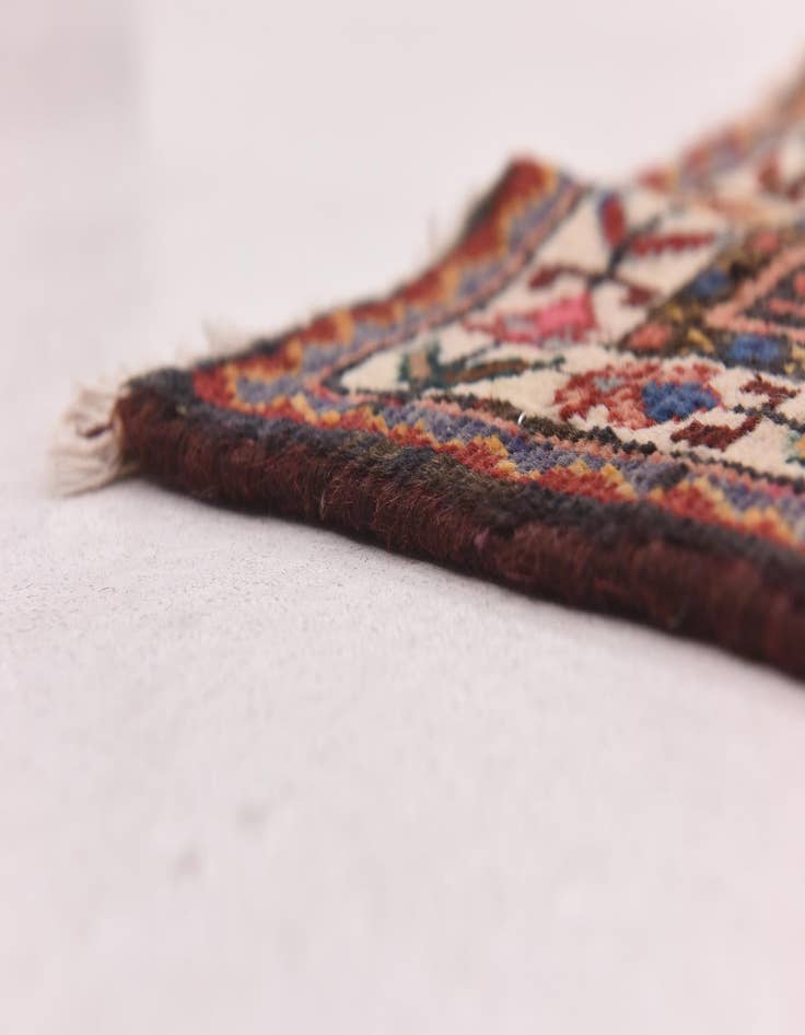 Detail image of 5' 3 x 10' 9  Hand Knotted Tuiserkan Persian Wool Runner Rug