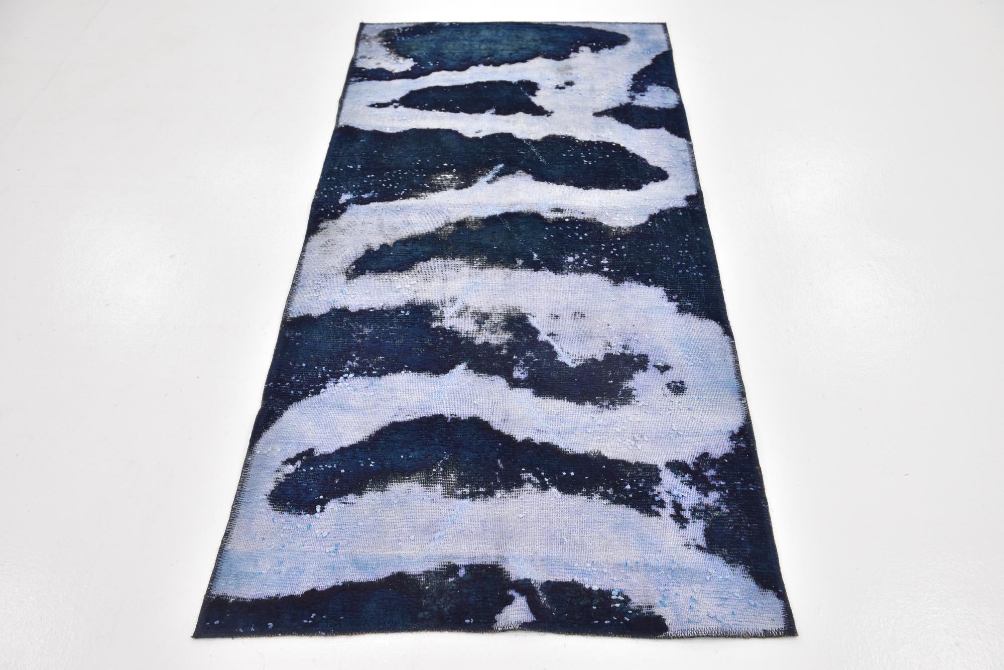 3' x 6' Hand Knotted Ultra Vintage Persian Wool Runner Rug