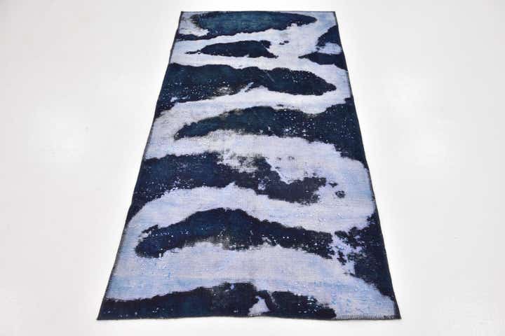 3' x 6' Hand Knotted Ultra Vintage Persian Wool Runner Rug