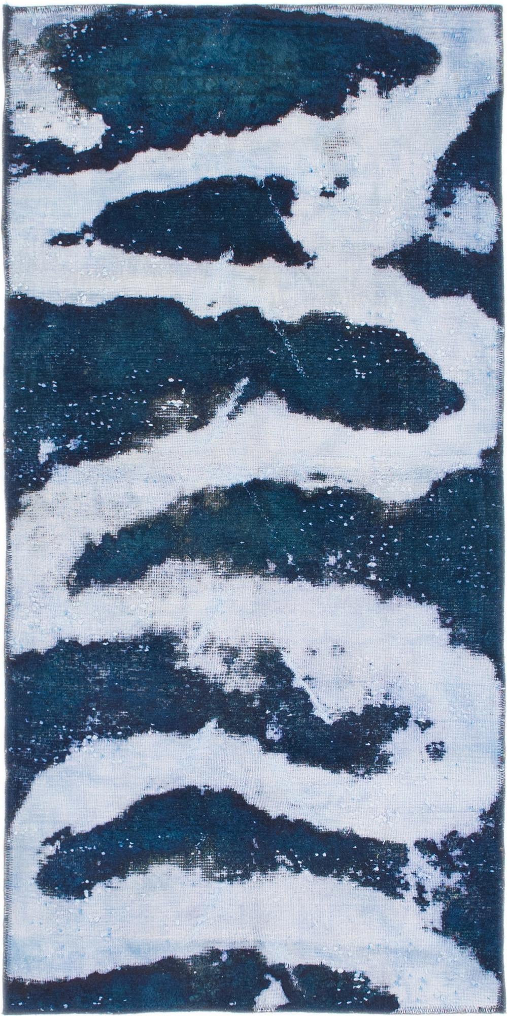3' x 6' Hand Knotted Ultra Vintage Persian Wool Runner Rug
