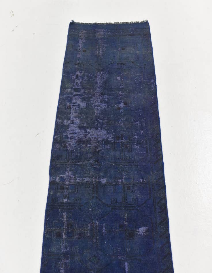 Detail image of 2' 1 x 5' 7 Hand Knotted Ultra Vintage Persian Wool Runner Rug