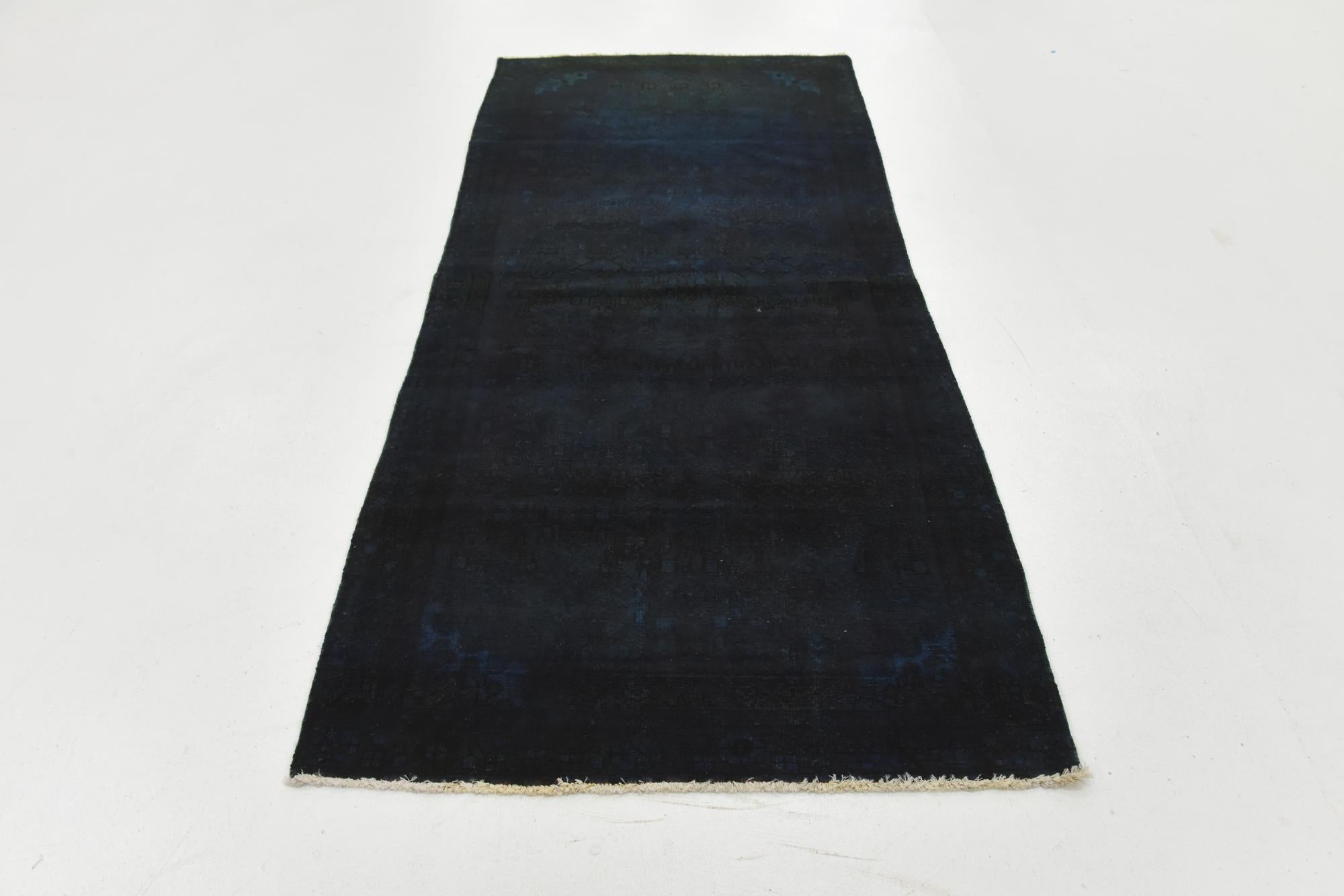110cm x 260cm anudado a mano Ultra Vintage Alfombra Persa Lana Pasillera