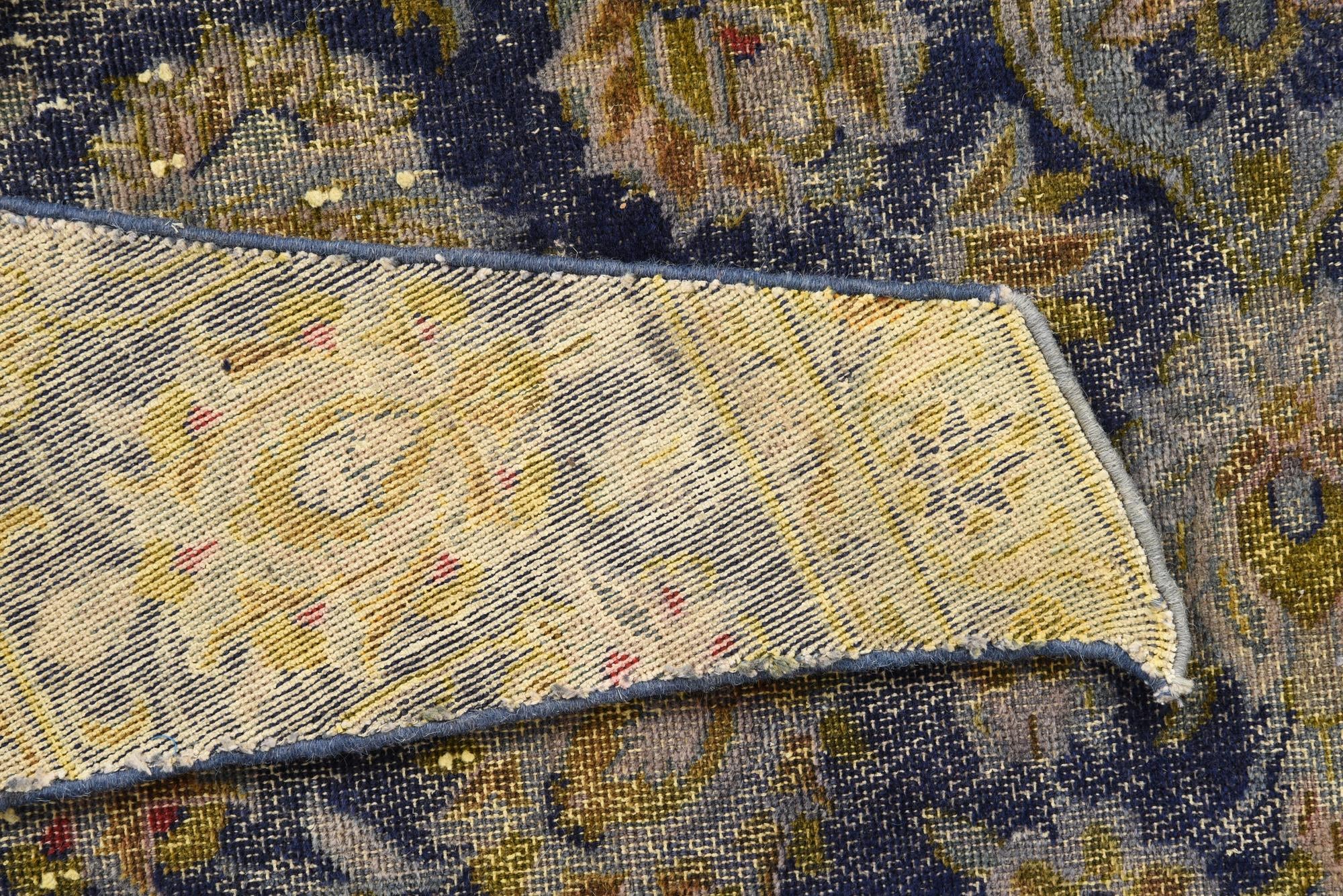 3' 2 x 7' 5 Hand Knotted Ultra Vintage Persian Wool Runner Rug