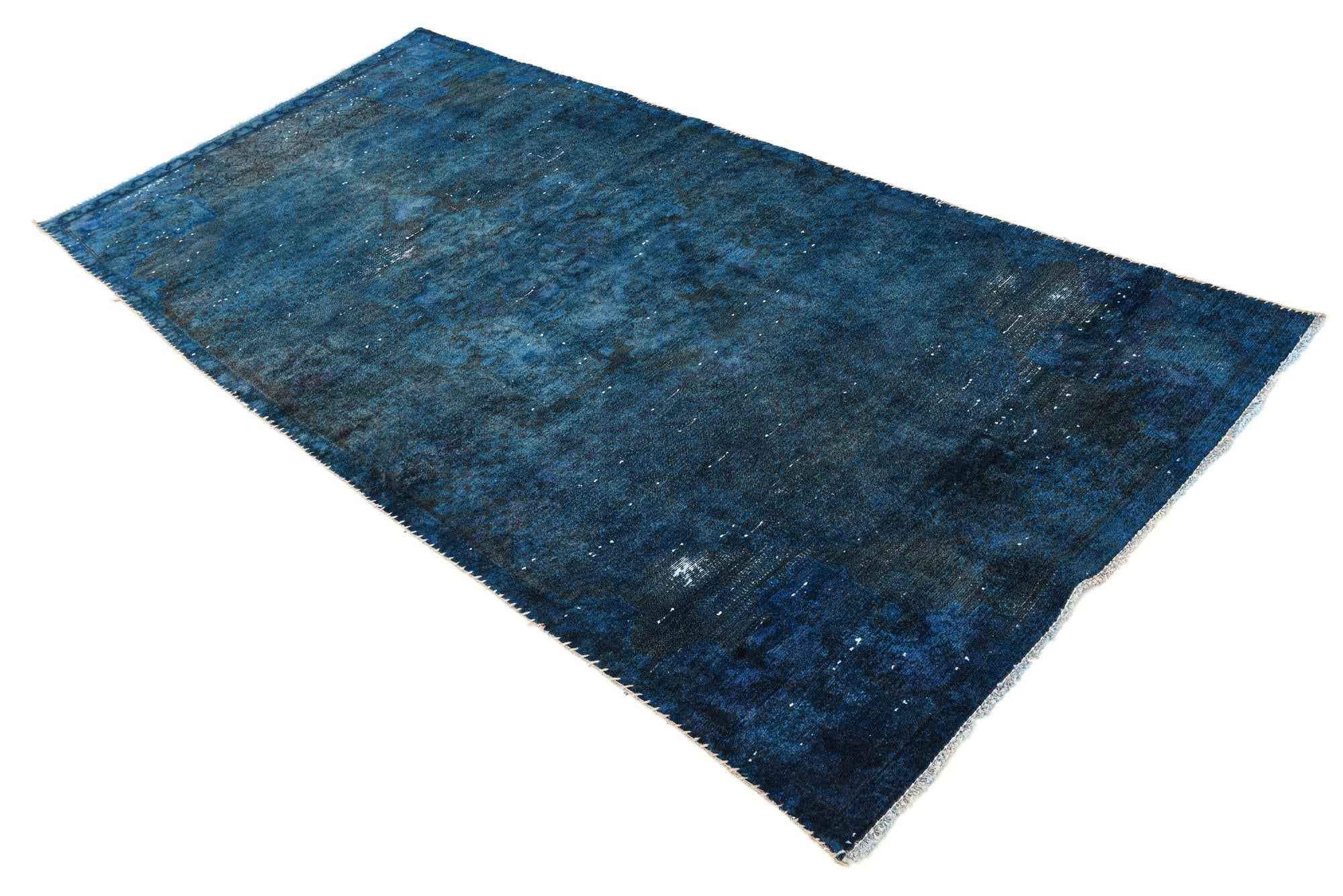4' 1 x 8' 3 Hand Knotted Ultra Vintage Persian Wool Runner Rug