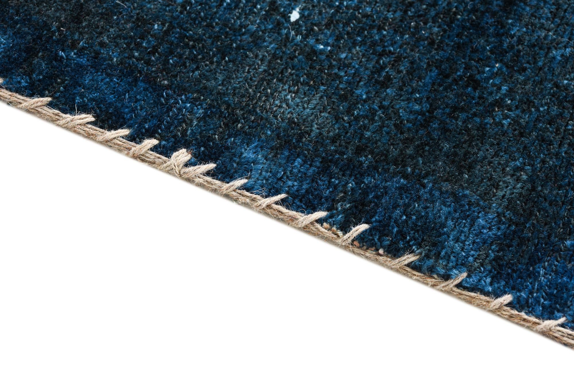 4' 1 x 8' 3 Hand Knotted Ultra Vintage Persian Wool Runner Rug
