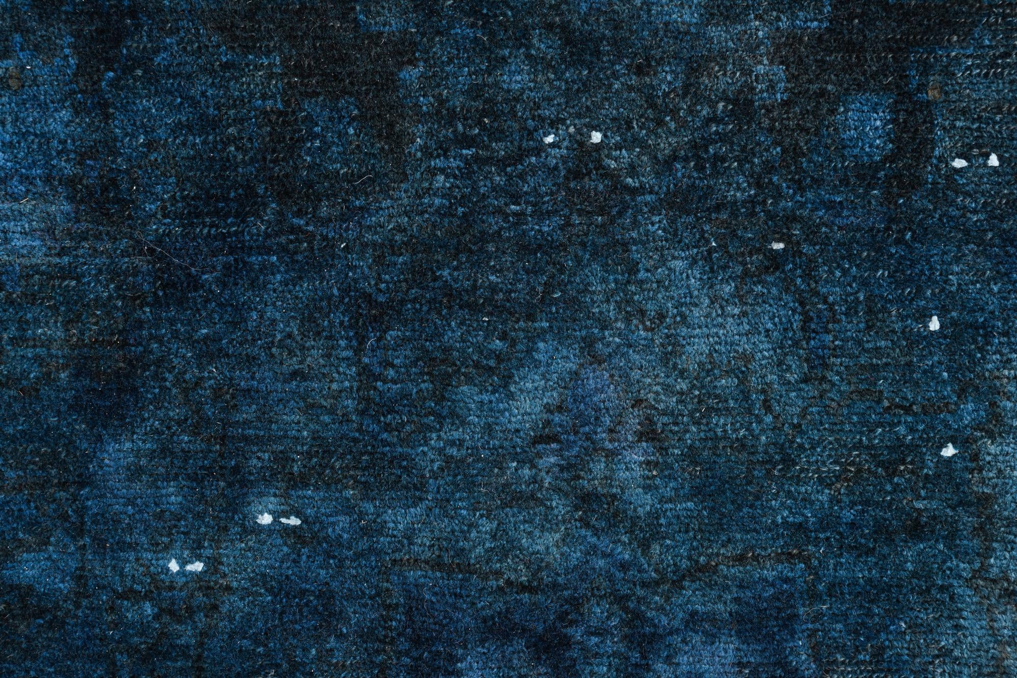 4' 1 x 8' 3 Hand Knotted Ultra Vintage Persian Wool Runner Rug