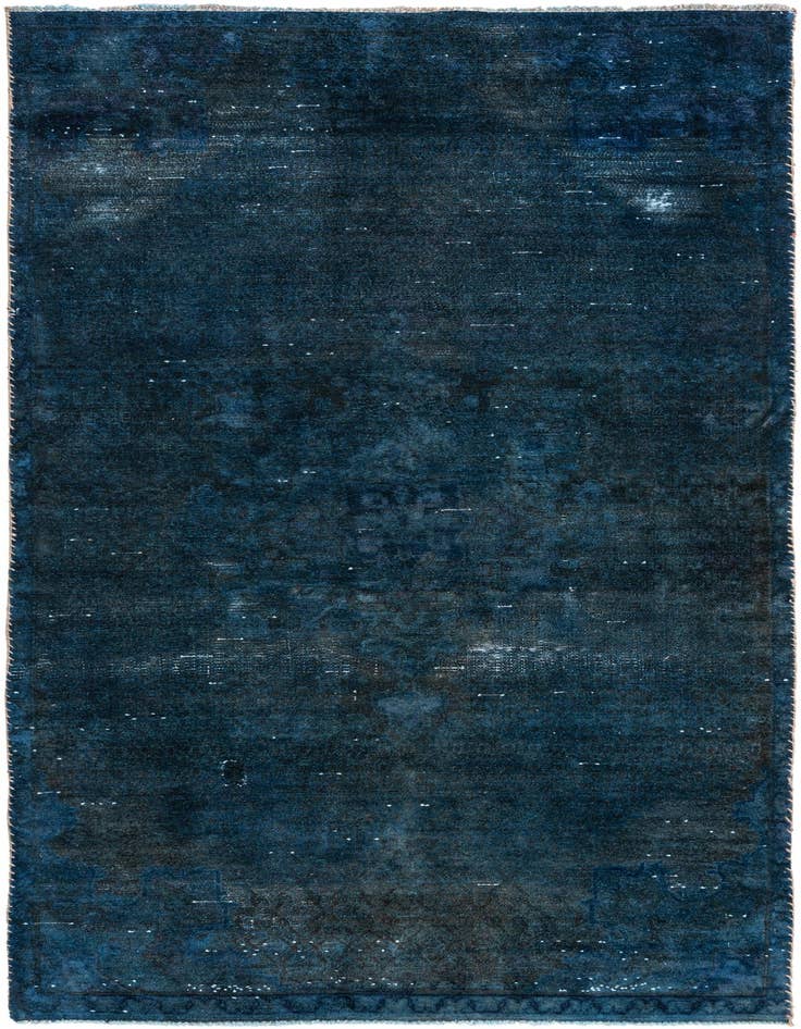 Detail image of 4' 1 x 8' 3 Hand Knotted Ultra Vintage Persian Wool Runner Rug