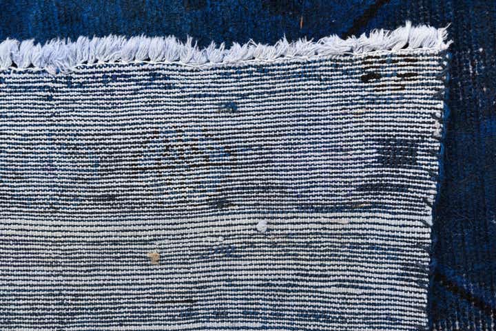 4' x 9' 10 Hand Knotted Ultra Vintage Persian Wool Runner Rug