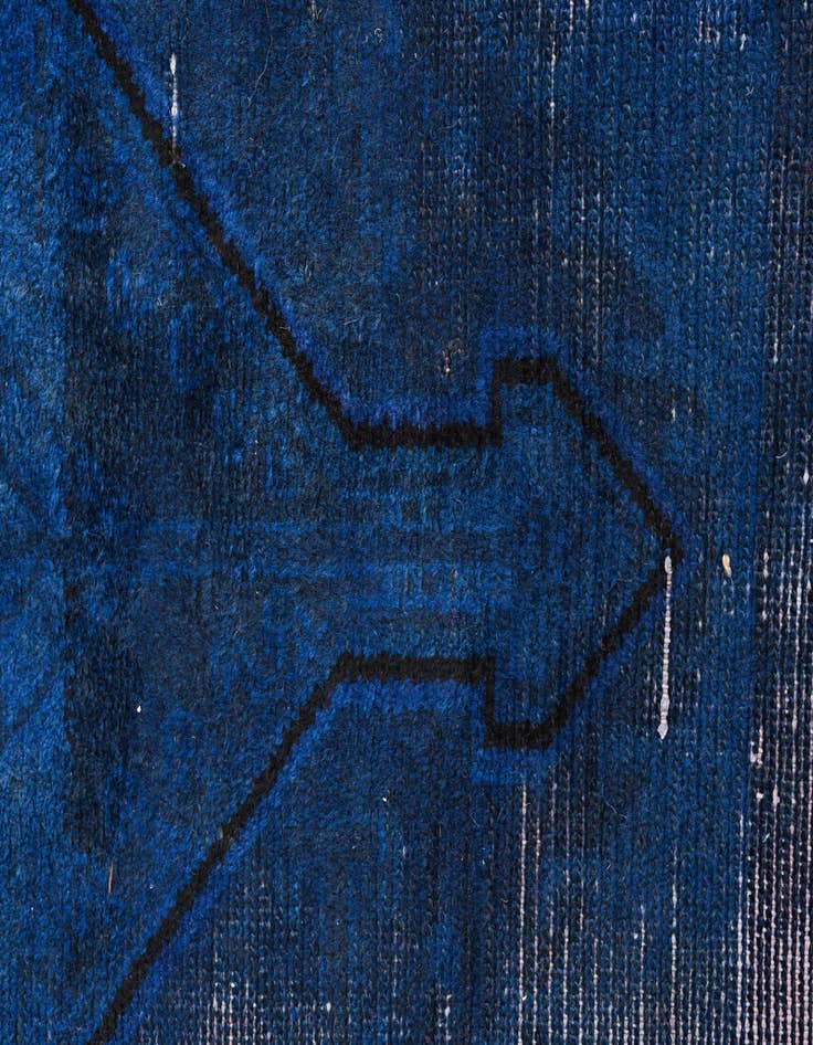 Detail image of 4' x 9' 10  Hand Knotted Ultra Vintage Persian Wool Runner Rug