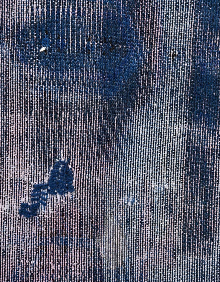 Detail image of 4' x 9' 10  Hand Knotted Ultra Vintage Persian Wool Runner Rug