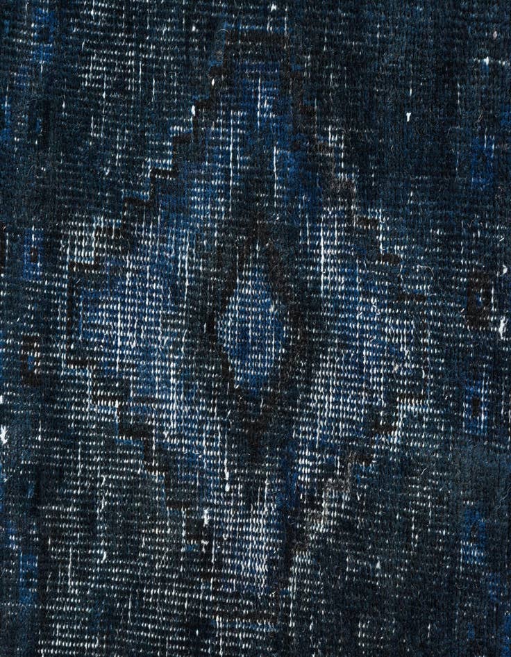 Detail image of 4' 3 x 10' 2  Hand Knotted Ultra Vintage Persian Wool Runner Rug