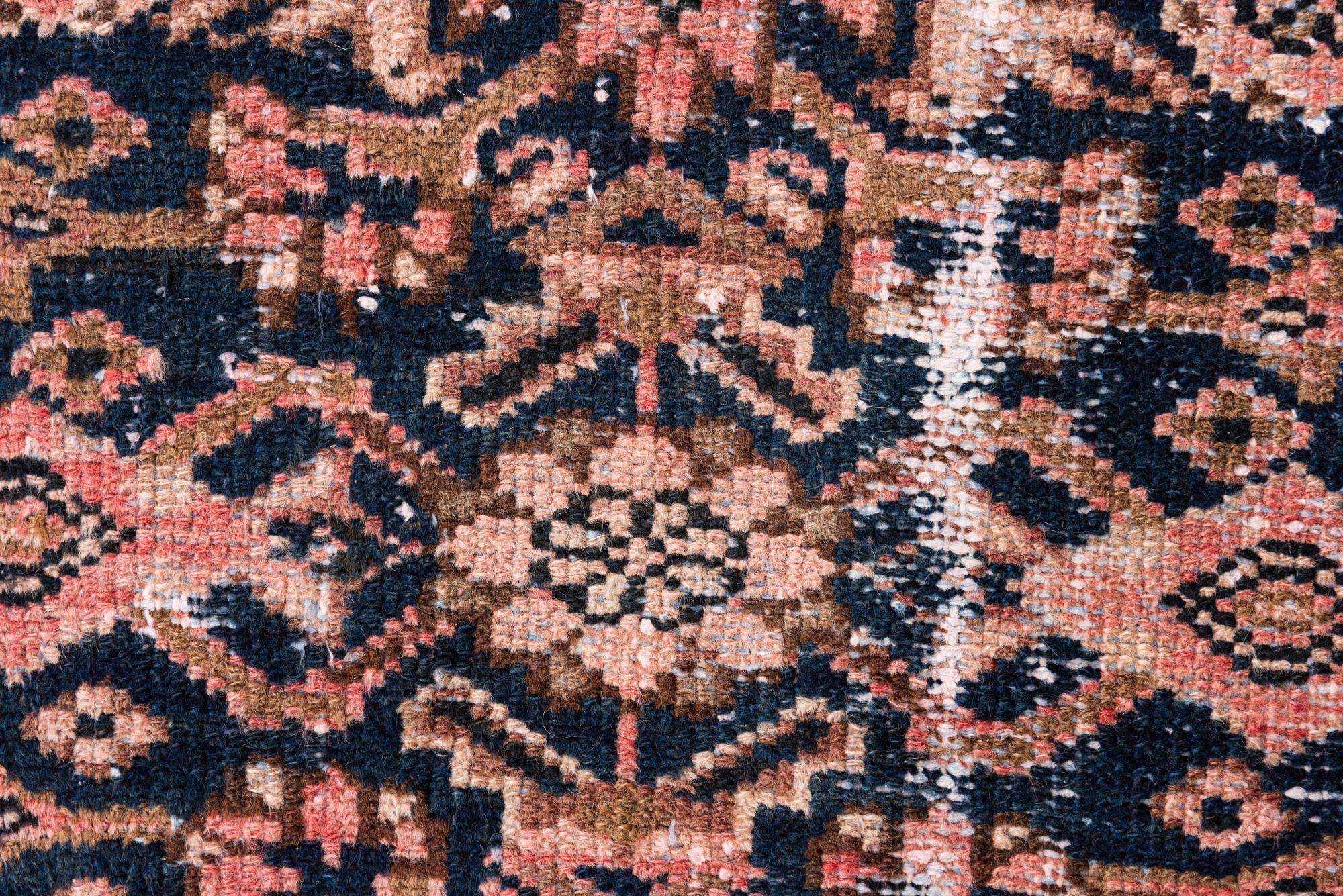 2' 10 x 9' 6 Hand Knotted Ultra Vintage Persian Wool Runner Rug