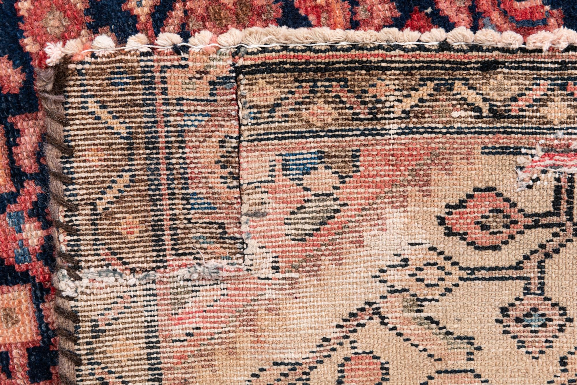 4' x 10' Hand Knotted Ultra Vintage Persian Wool Runner Rug