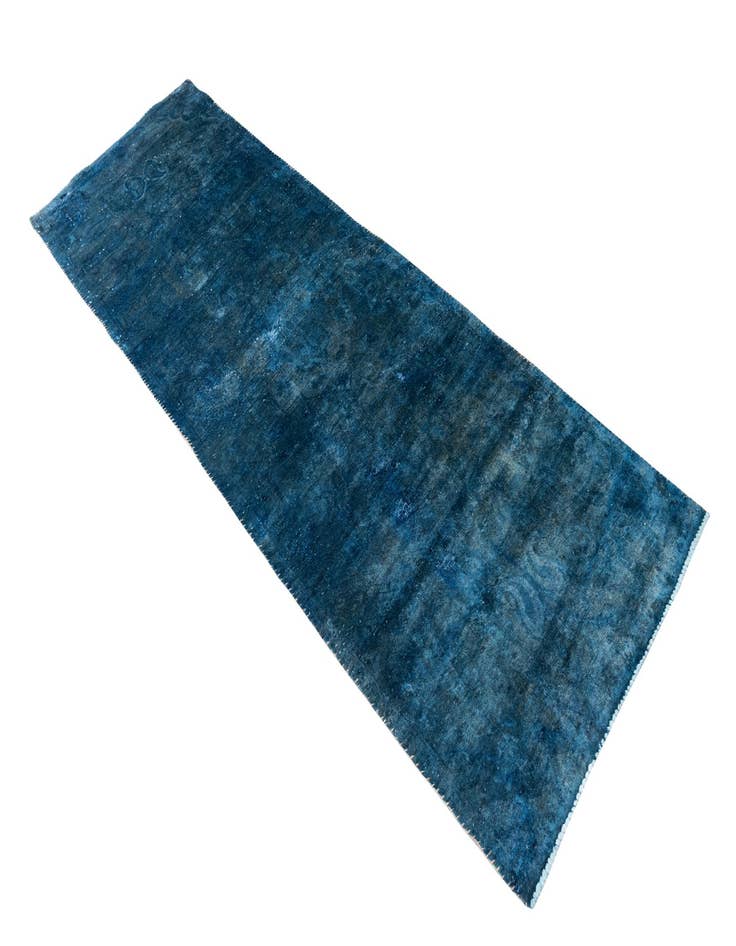 Detail image of 3' x 8' 9  Hand Knotted Ultra Vintage Persian Wool Runner Rug