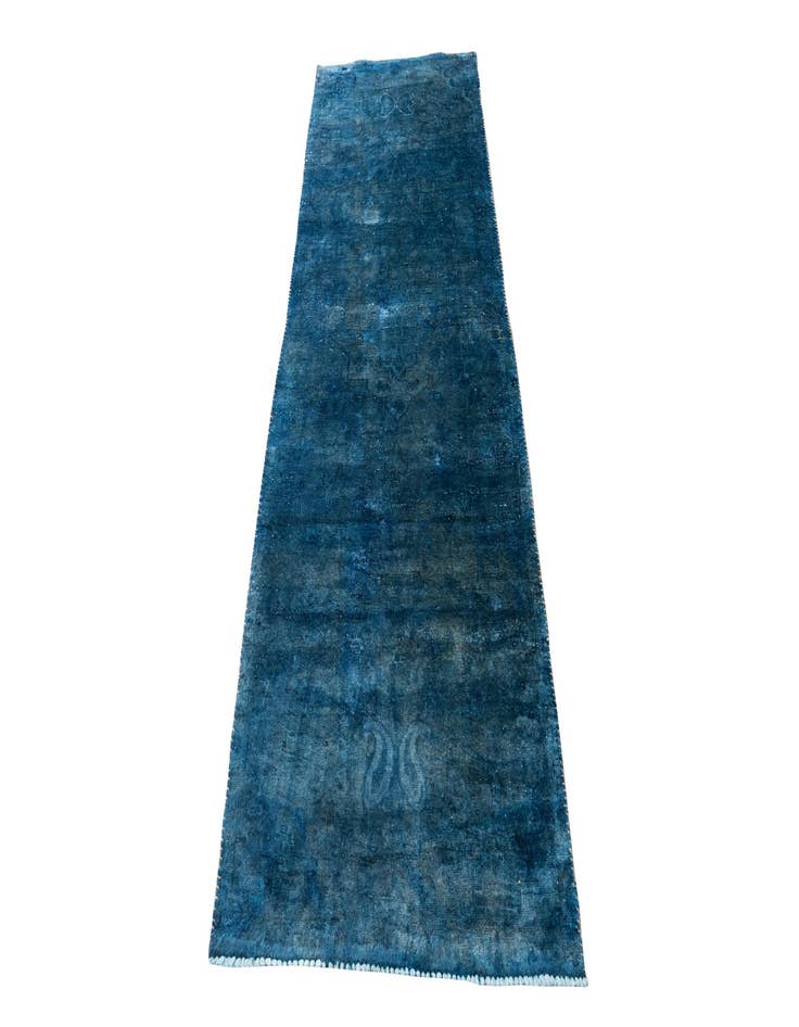 Detail image of 3' x 8' 9  Hand Knotted Ultra Vintage Persian Wool Runner Rug