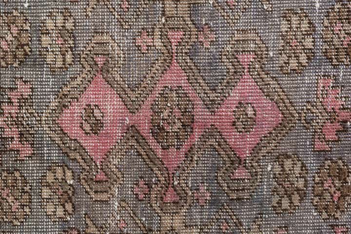 3' 1 x 6' 1 Hand Knotted Ultra Vintage Persian Wool Runner Rug