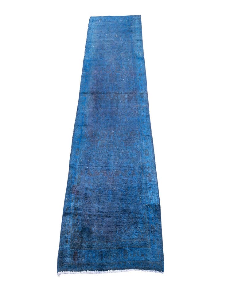 Detail image of 3' x 8' 1  Hand Knotted Ultra Vintage Persian Wool Runner Rug