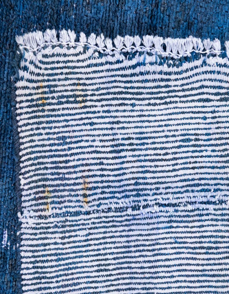 Detail image of 3' x 8' 1  Hand Knotted Ultra Vintage Persian Wool Runner Rug