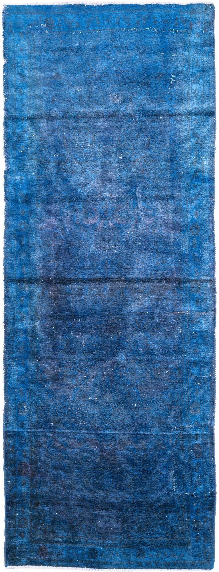 3' x 8' 1 Hand Knotted Ultra Vintage Persian Wool Runner Rug