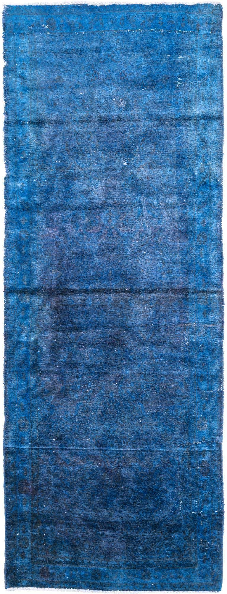 3' x 8' 1 Hand Knotted Ultra Vintage Persian Wool Runner Rug