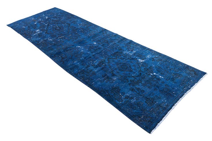 Detail image of 3' 1 x 8' 9 Hand Knotted Ultra Vintage Persian Wool Runner Rug