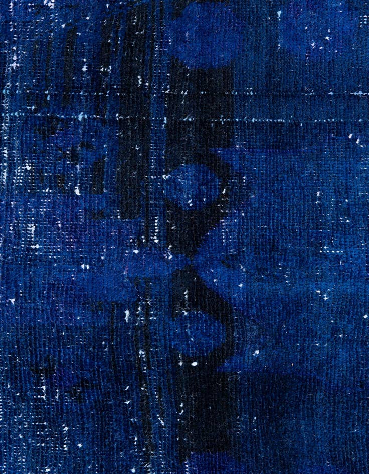 Detail image of 3' 8 x 9' 6  Hand Knotted Ultra Vintage Persian Wool Runner Rug