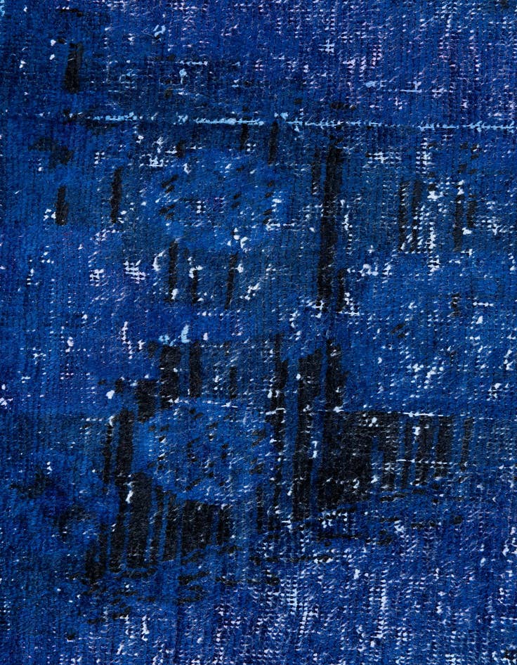 Detail image of 3' 8 x 9' 6  Hand Knotted Ultra Vintage Persian Wool Runner Rug