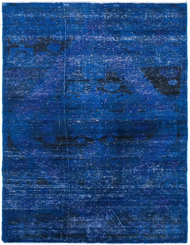 Detail image of 3' 8 x 9' 6 Hand Knotted Ultra Vintage Persian Wool Runner Rug