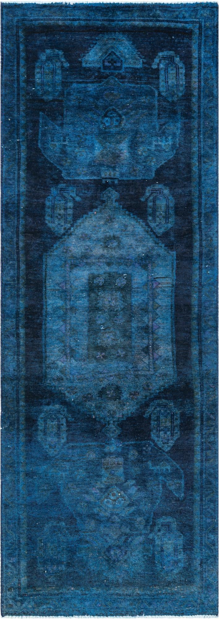 2' 10 x 7' 9 Hand Knotted Ultra Vintage Persian Wool Runner Rug