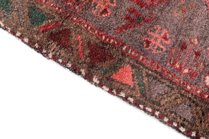2' 4 x 6' Hand Knotted Ultra Vintage Persian Wool Runner Rug