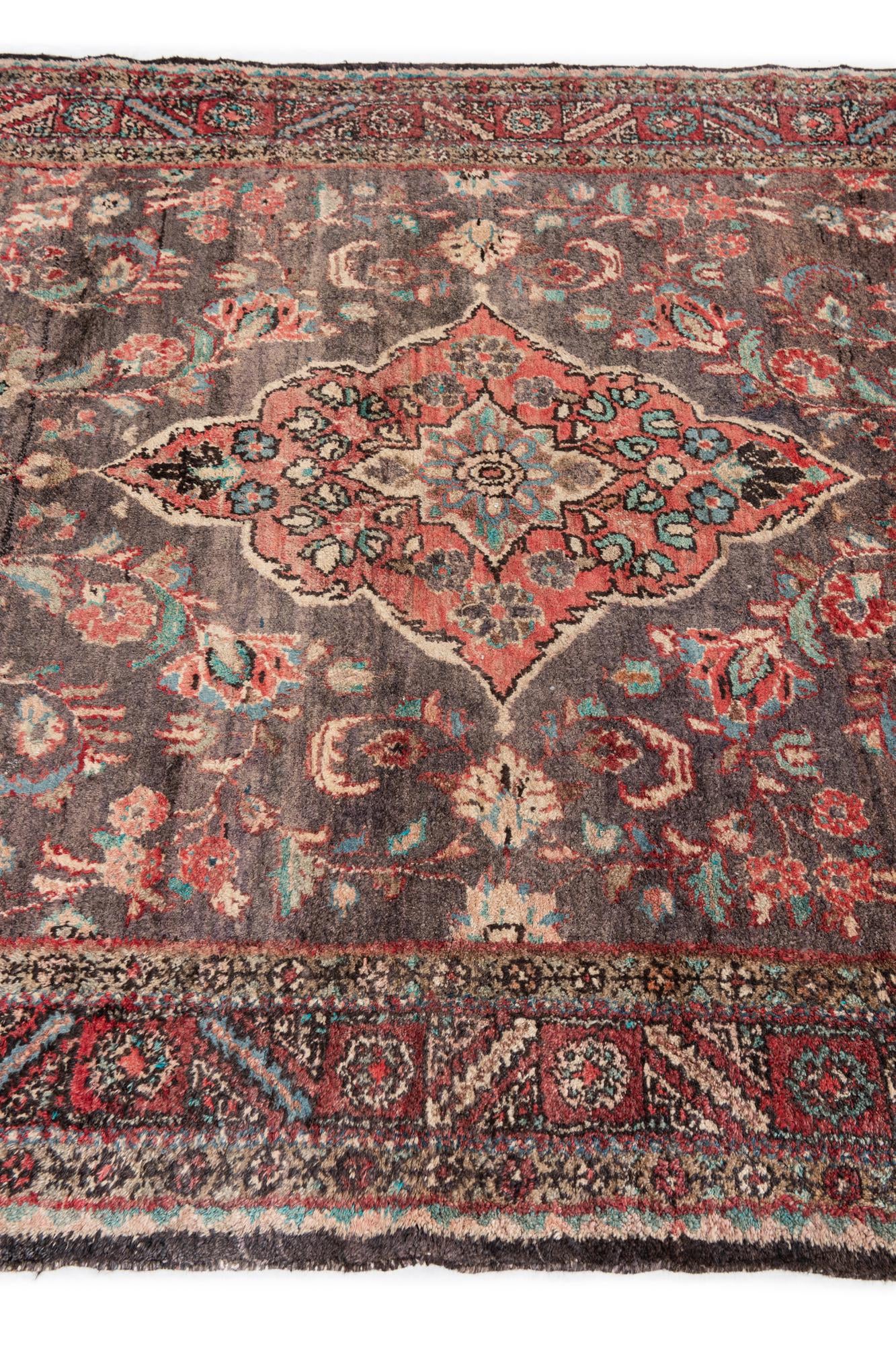 5' x 10' 1 Hand Knotted Ultra Vintage Persian Wool Runner Rug