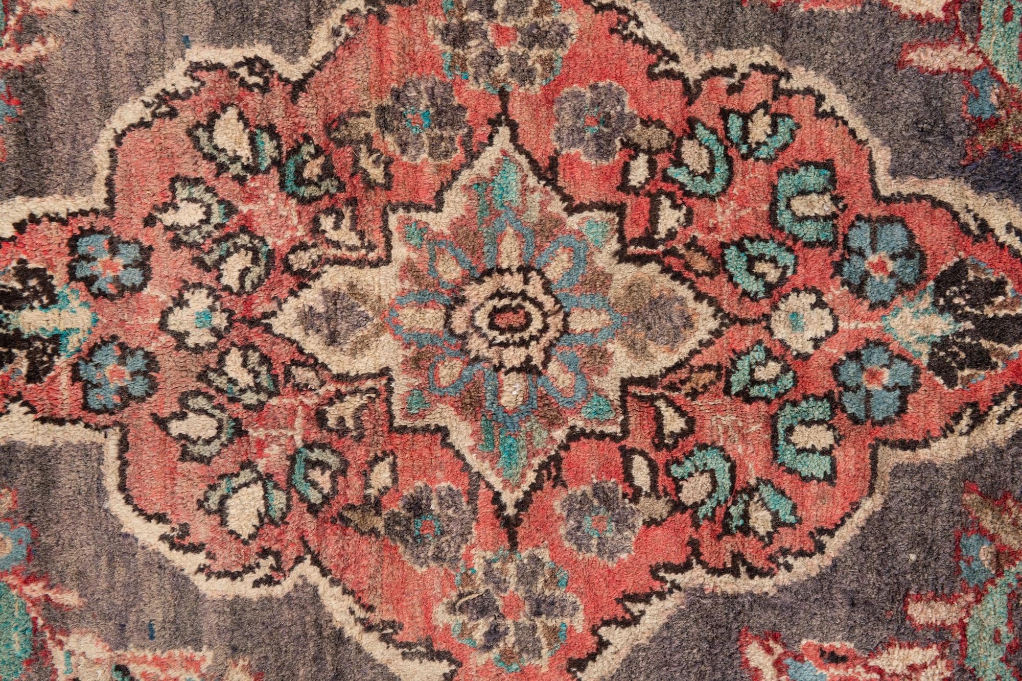 5' x 10' 1 Hand Knotted Ultra Vintage Persian Wool Runner Rug
