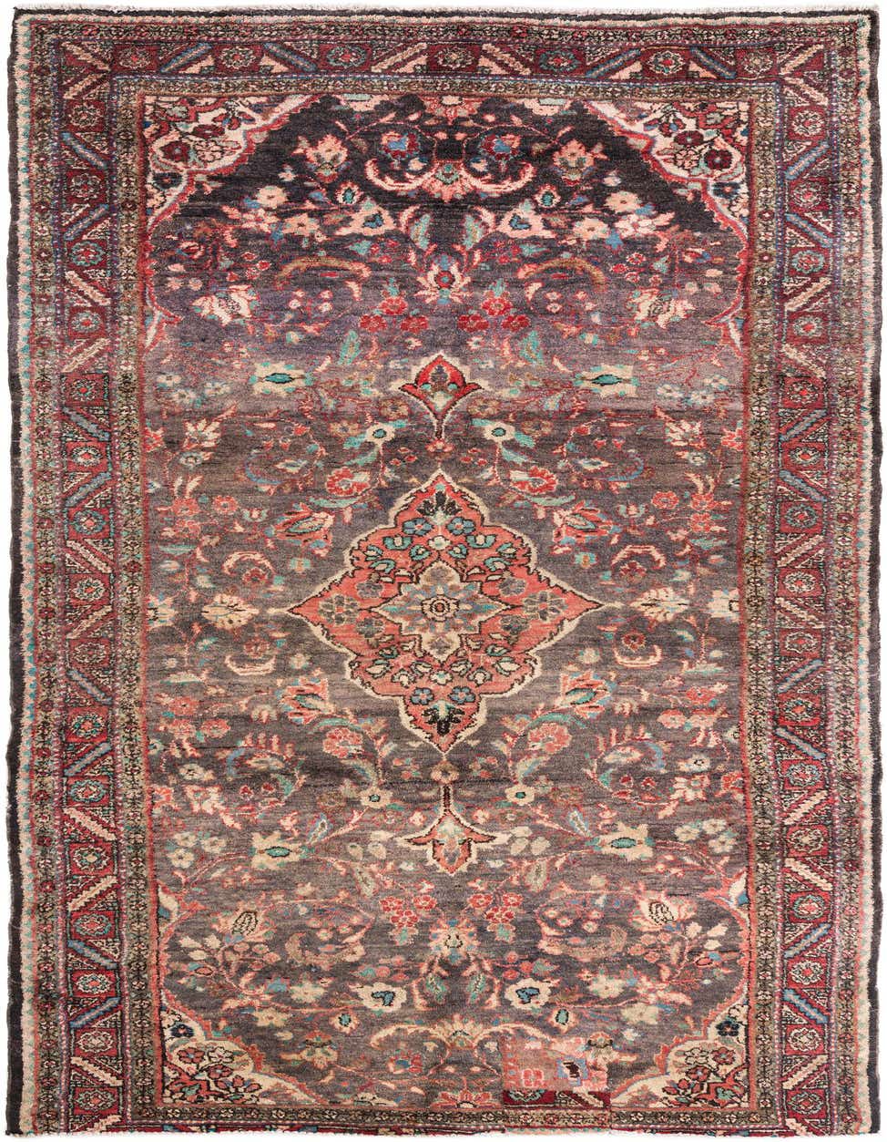 Primary image 5' x 10' 1  Hand Knotted Ultra Vintage Persian Wool Runner Rug