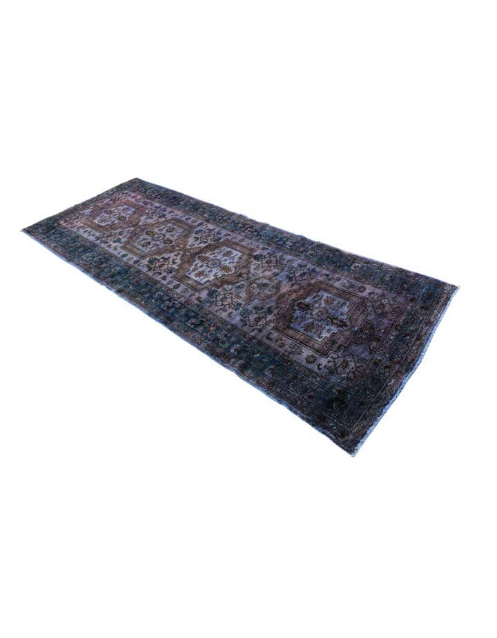 3' 6 x 8' 10 Hand Knotted Ultra Vintage Persian Wool Runner Rug