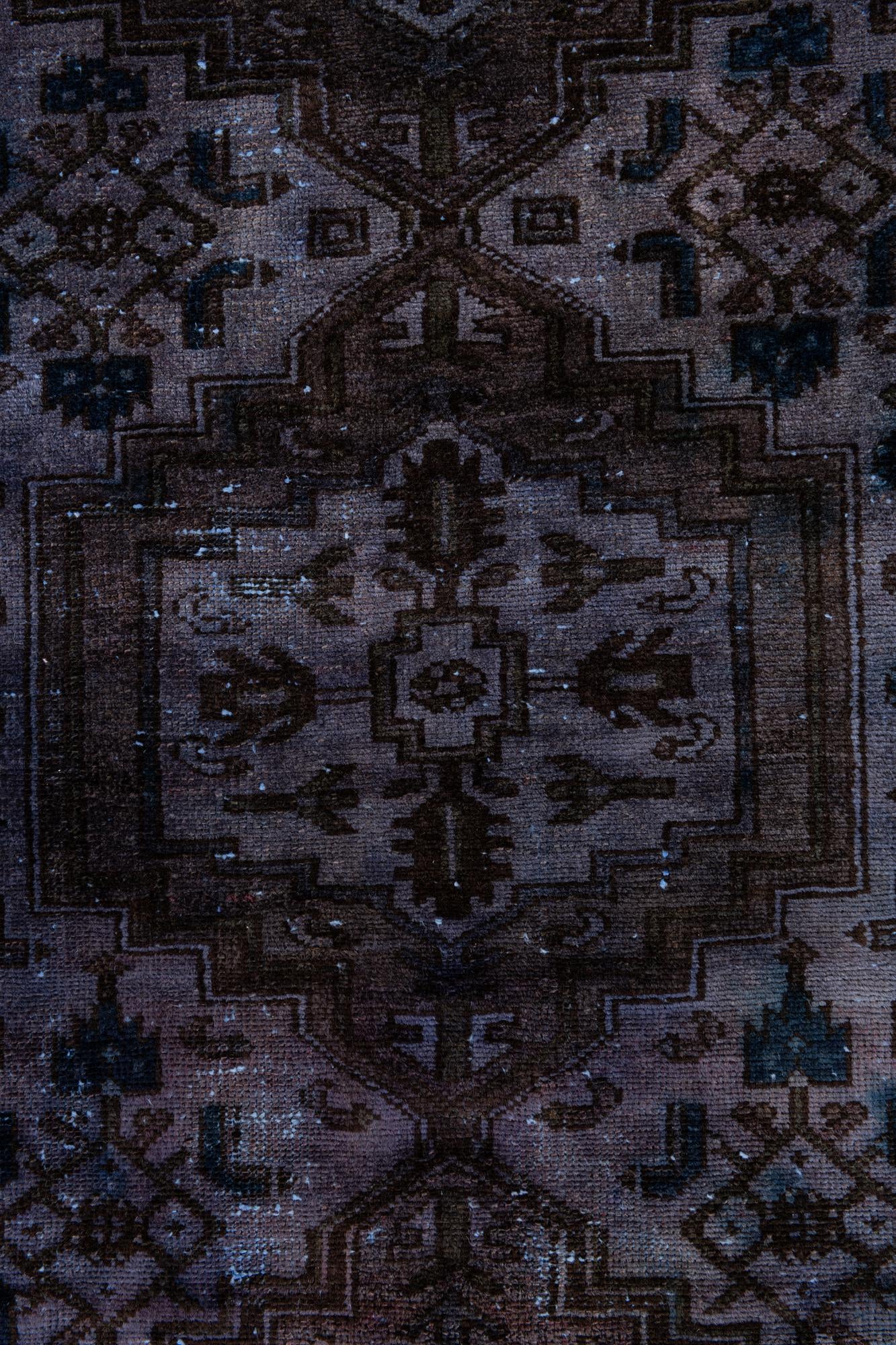 3' 6 x 8' 10 Hand Knotted Ultra Vintage Persian Wool Runner Rug