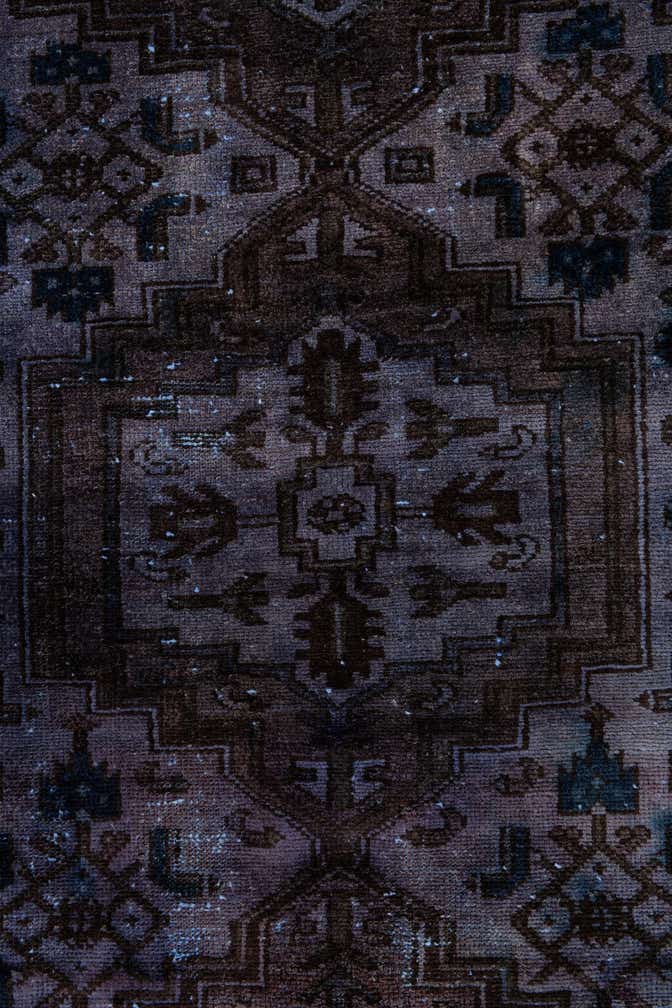 3' 6 x 8' 10 Hand Knotted Ultra Vintage Persian Wool Runner Rug
