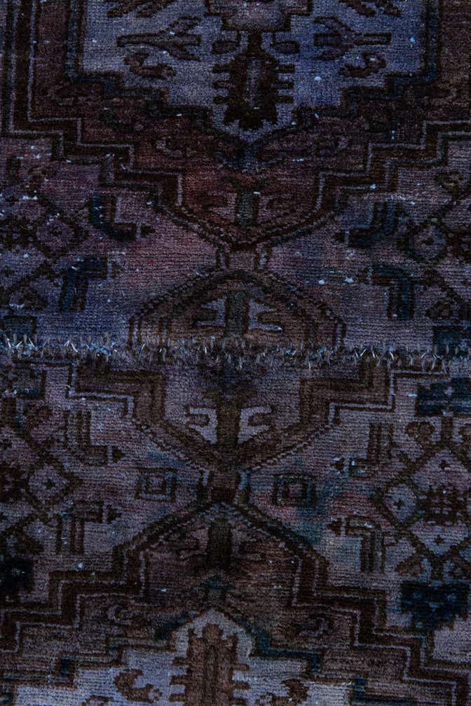 3' 6 x 8' 10 Hand Knotted Ultra Vintage Persian Wool Runner Rug