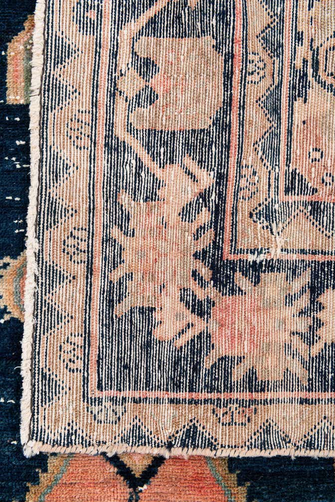5' 1 x 10' Hand Knotted Ultra Vintage Persian Wool Runner Rug