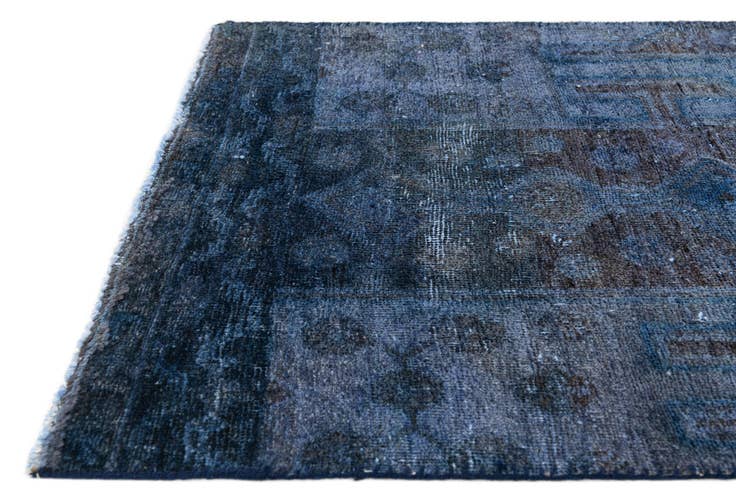 Detail image of 2' 6 x 8' 9 Hand Knotted Ultra Vintage Persian Wool Runner Rug