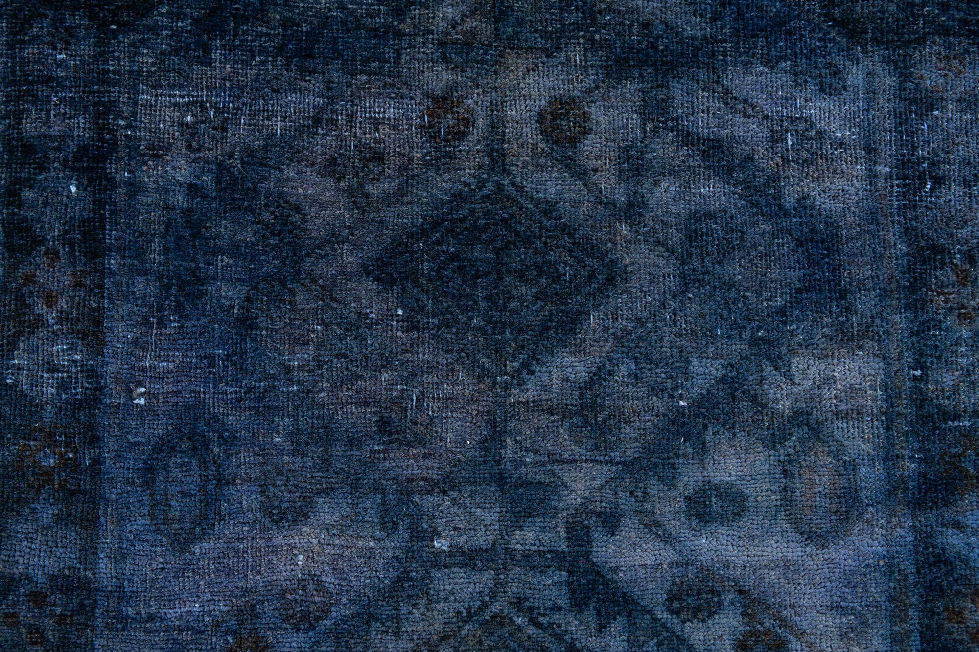 2' 6 x 8' 9 Hand Knotted Ultra Vintage Persian Wool Runner Rug