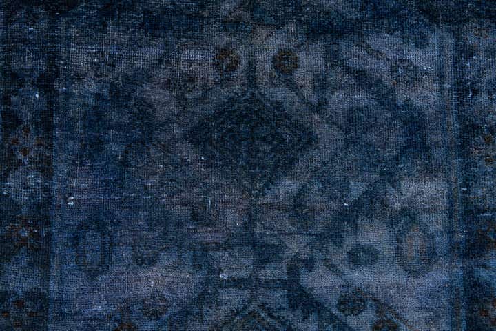 2' 6 x 8' 9 Hand Knotted Ultra Vintage Persian Wool Runner Rug