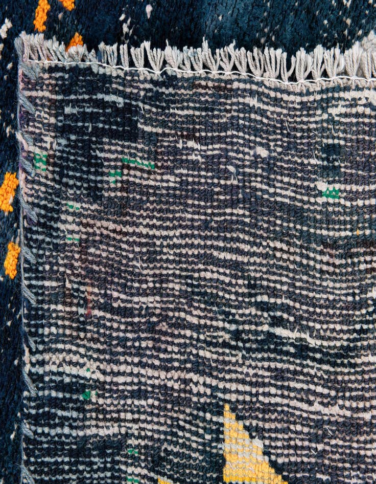 Detail image of 2' 9 x 6'  Hand Knotted Ultra Vintage Persian Wool Runner Rug