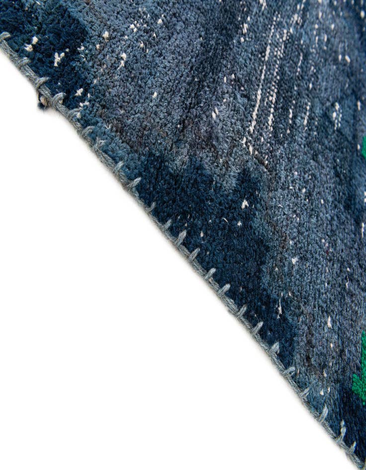 Detail image of 2' 9 x 6'  Hand Knotted Ultra Vintage Persian Wool Runner Rug