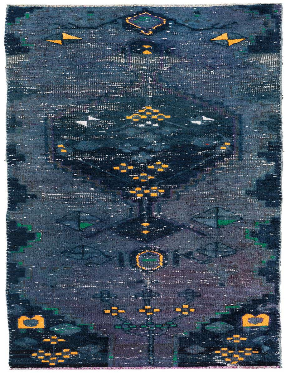 Primary image 2' 9 x 6'  Hand Knotted Ultra Vintage Persian Wool Runner Rug